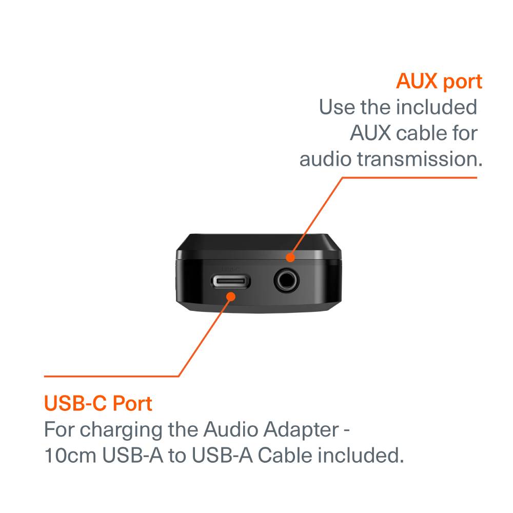 Cygnett Voyager Wireless Elite Audio Adapter - Black - Image 4