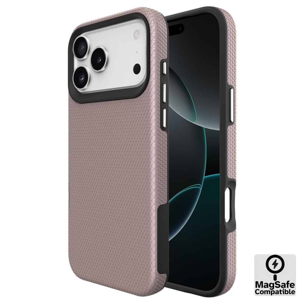 iPhone 17 Pro Max Triangle MagSafe Case – Rose Gold - Phone Parts Warehouse