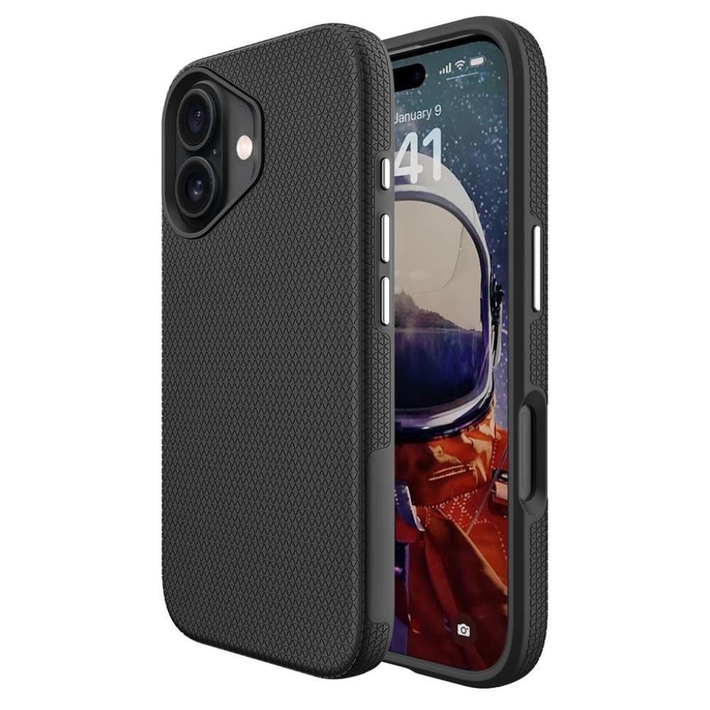 iPhone 17 Triangle MagSafe Case – Black - Phone Parts Warehouse