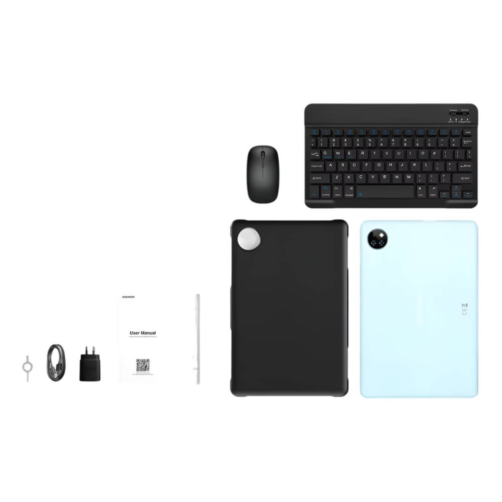 DOOGEE T10W 4G (10.1-Inch, 4GB RAM+128GB Storage) with Accessory Bundle - Ice Blue - Image 4