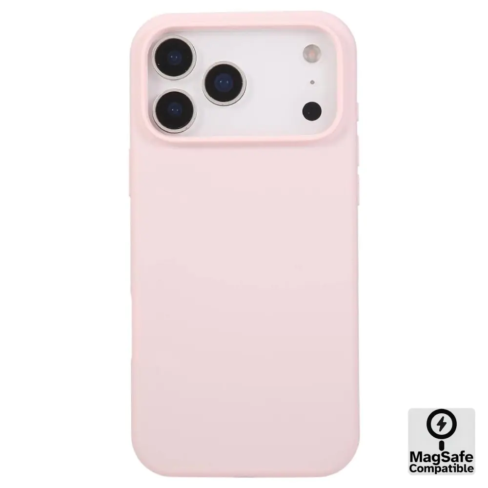 iPhone 17 Pro/18 Pro Liquid MagSafe Case – Light Pink - Phone Parts Warehouse