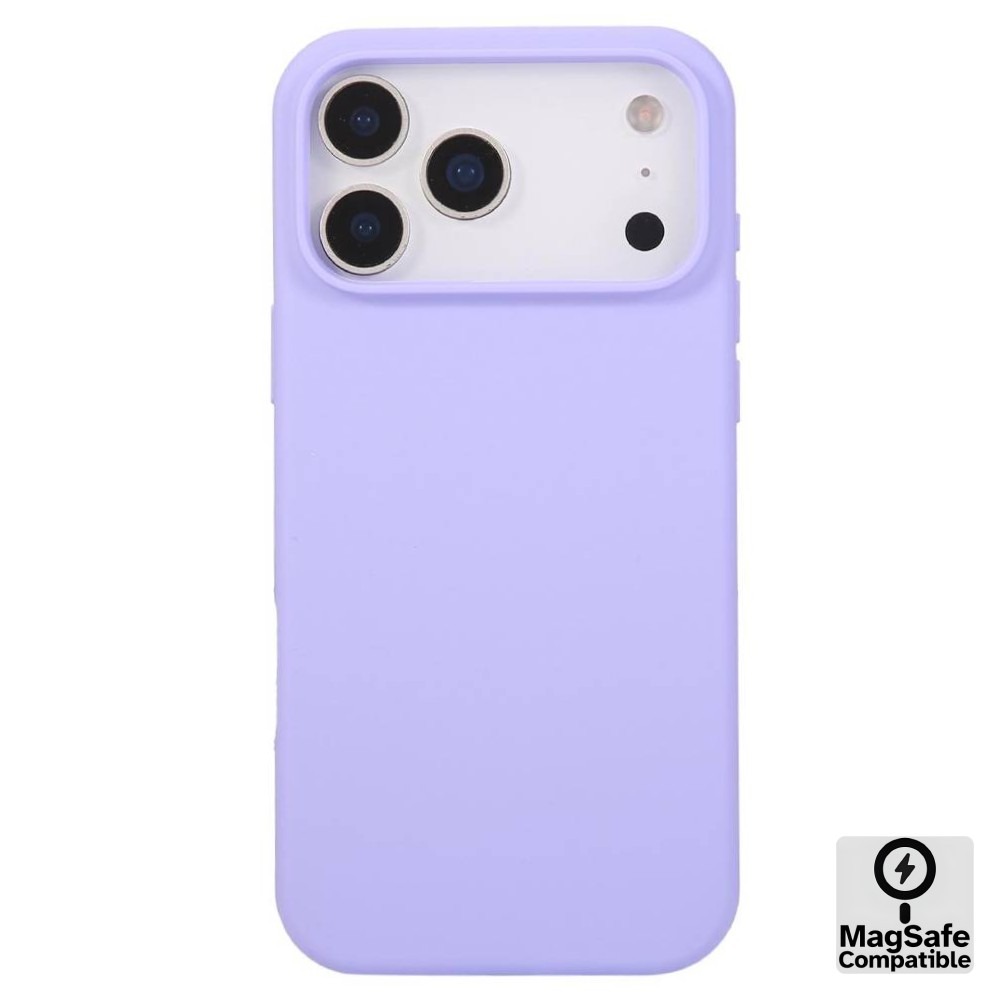 iPhone 17 Pro Max Liquid MagSafe Case – Purple - Phone Parts Warehouse