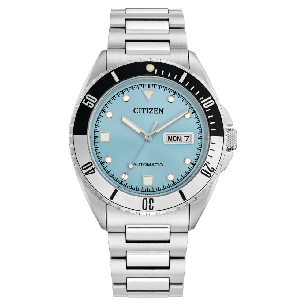 Citizen Sport Light Blue Dial Automatic Watch Men’s (NH7530-52L) - Phone Parts Warehouse