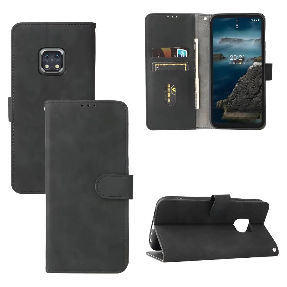 Nokia XR20 5G Wallet Case – Black - Phone Parts Warehouse