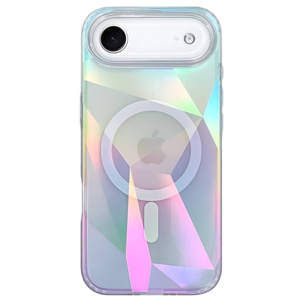 iPhone 17 Air Holographic MagSafe Case – Bling Clear - Phone Parts Warehouse