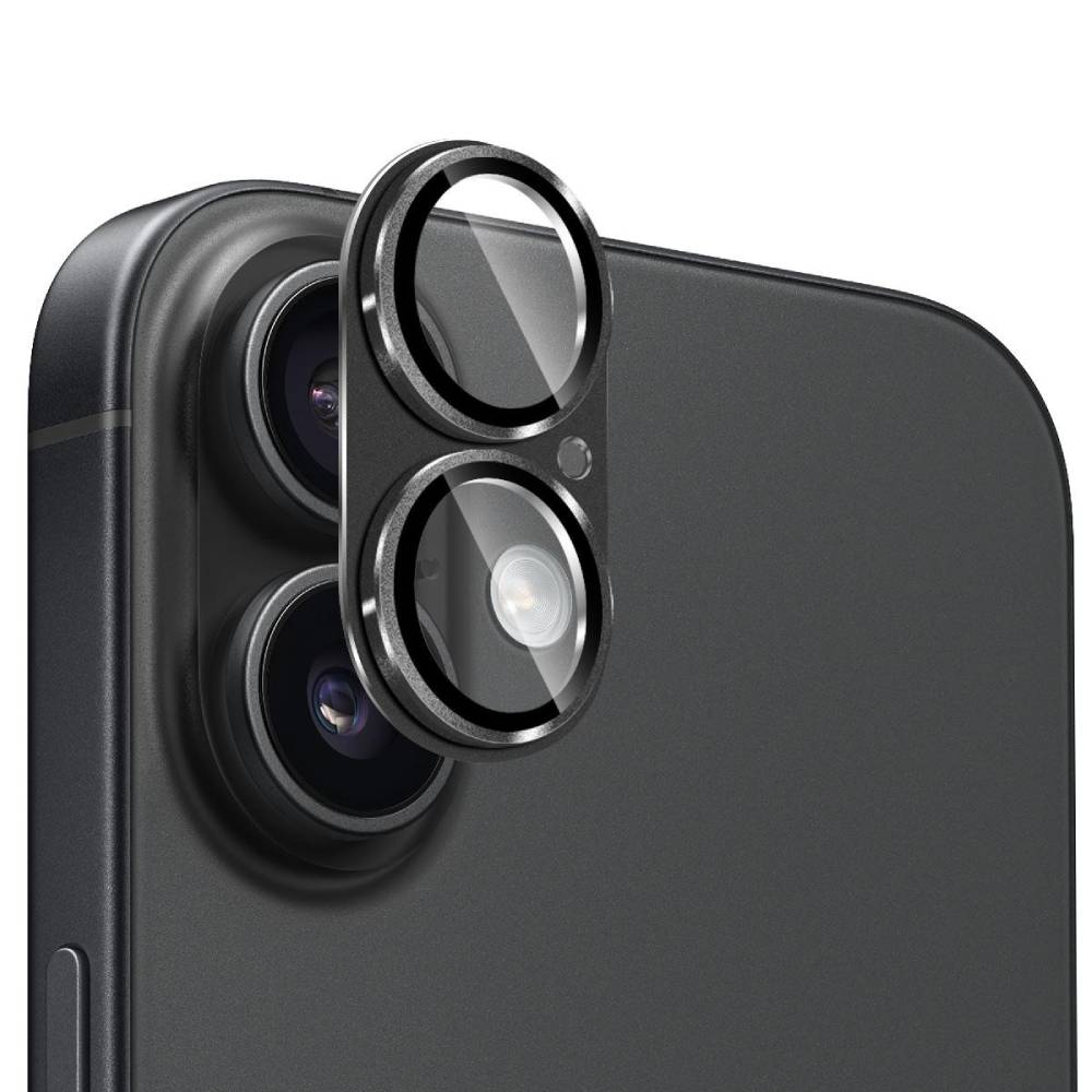 iPhone 17 Alluminium Alloy Lens – Black - Phone Parts Warehouse