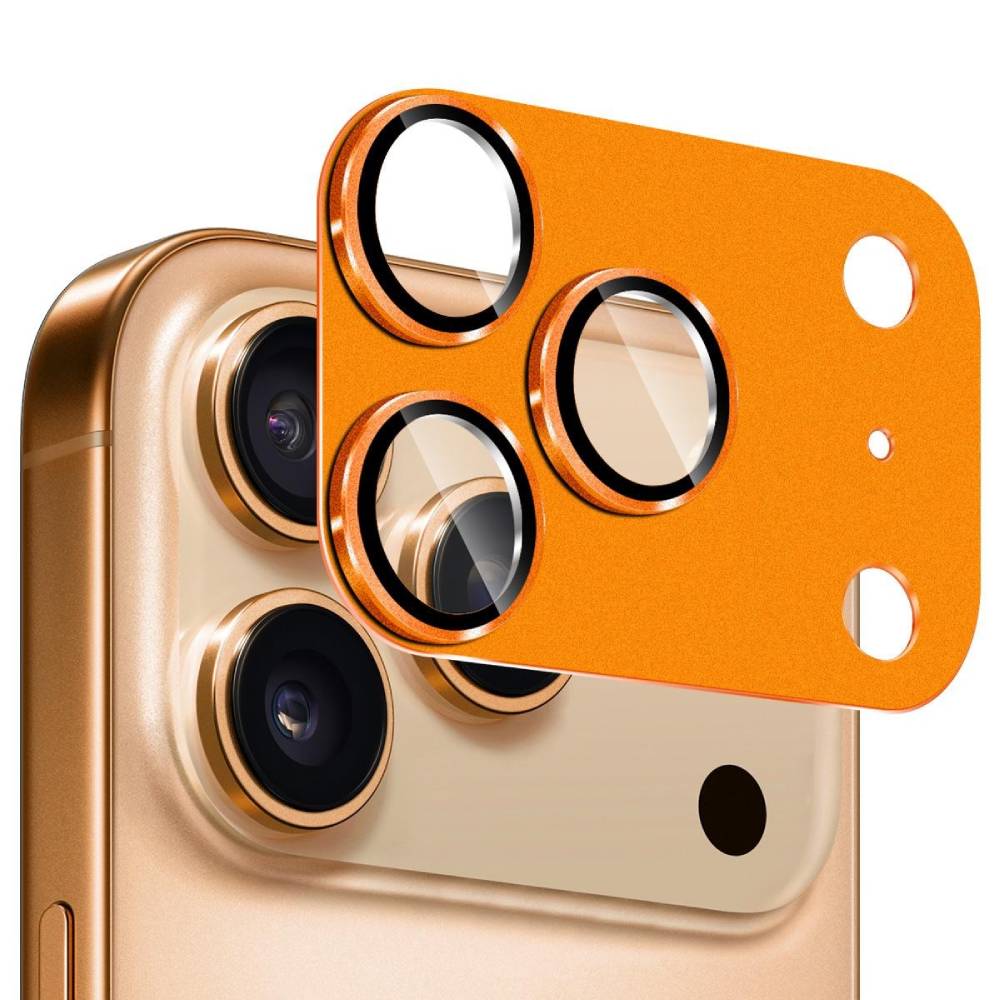 iPhone 17 Pro Max Alluminium Alloy Lens – Orange - Phone Parts Warehouse