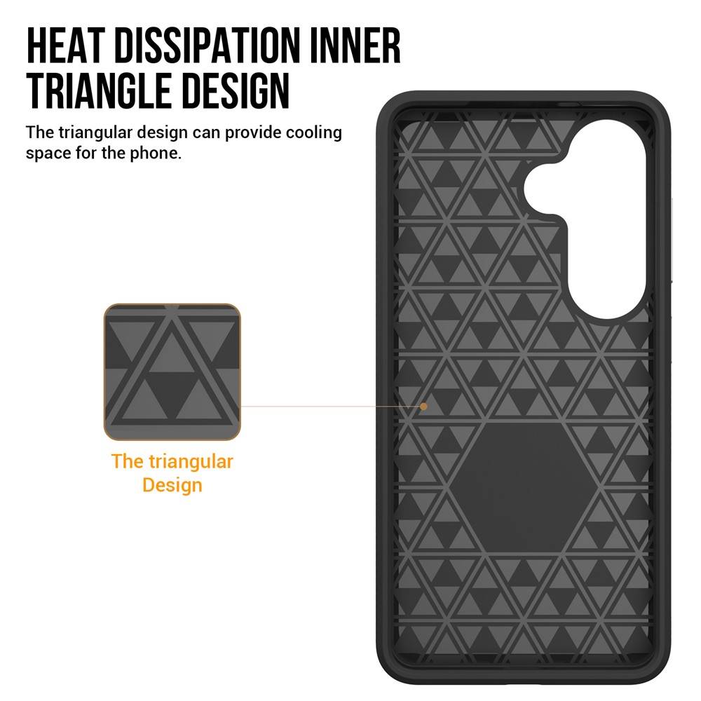 Galaxy S26 Triangle MagSafe Case - Black - Image 3