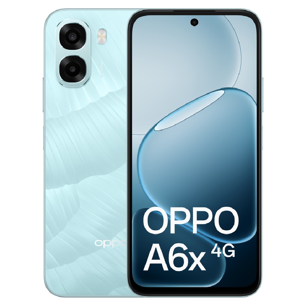OPPO A6x 4G (Dual Sim, 6.75-inch, 4GB RAM+128GB Storage) – Ice Blue - Phone Parts Warehouse