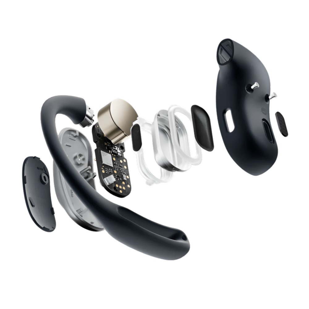 SHOKZ OpenFit Air True Wireless Earbuds - Black [SHOKZT511STBK] - Image 4