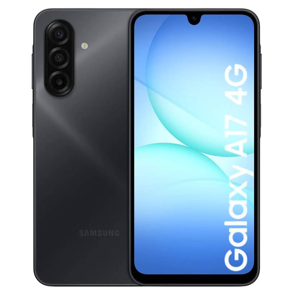 Samsung Galaxy A17 4G (6.7-inch, 4GB RAM+128GB Storage) – Black - Phone Parts Warehouse