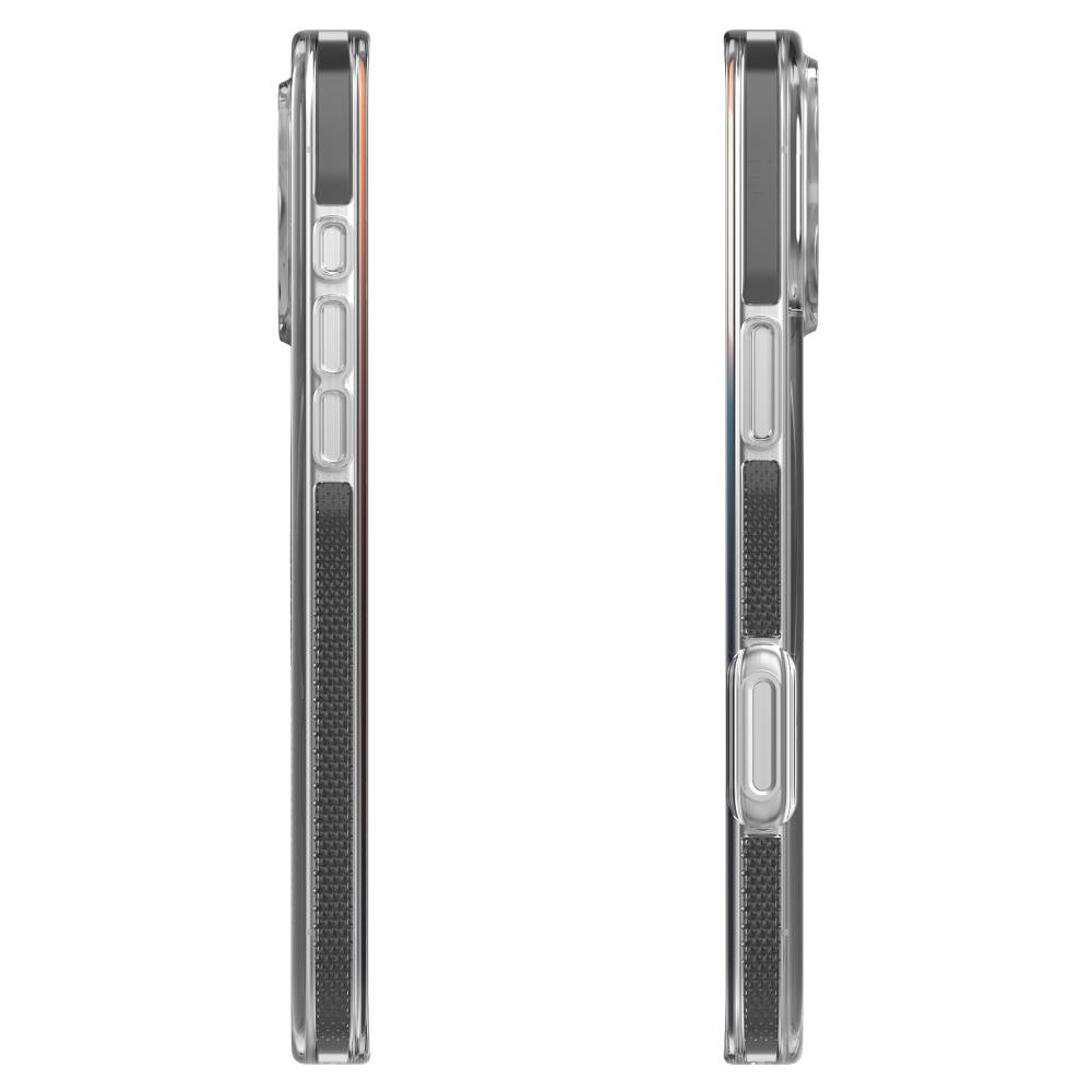 iPhone 16 Pro Max Stand Magsafe Case - Clear/Black [ZAGG SANTA CRUZ RINGSTAND] - Image 4