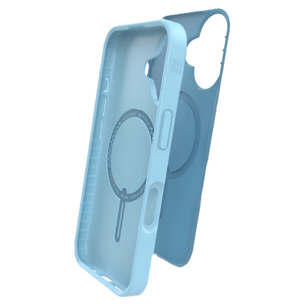iPhone 16 Symmetry Case - Blue [ZAGG SOHO SNAP] - Image 4