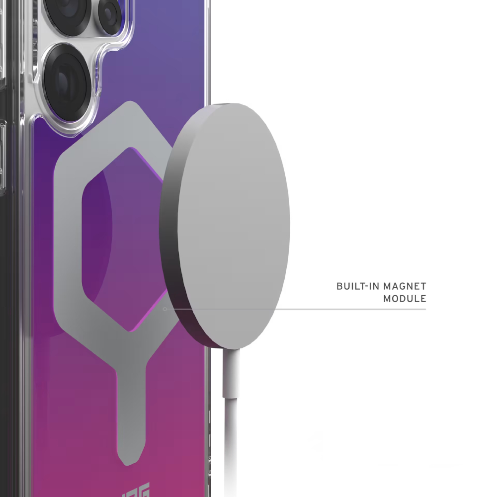 Samsung Galaxy S25 Ultra Magsafe Back Case Purple / Pink Ombre [UAG Plyo Pro ] - Image 3