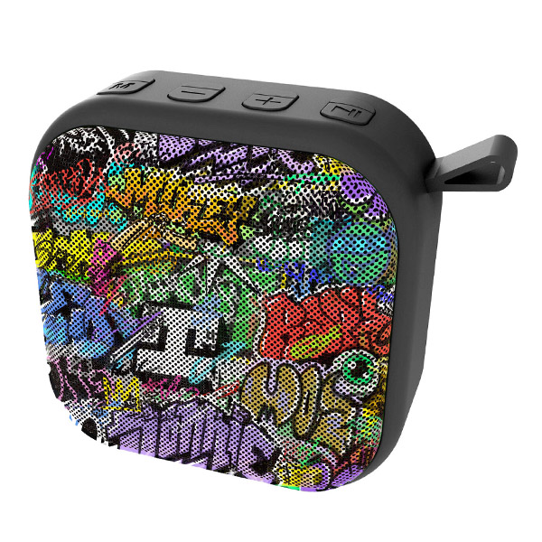 Teenage Mutant Ninja Turtles Graffiti Mini Bluetooth Speaker – Black - Phone Parts Warehouse