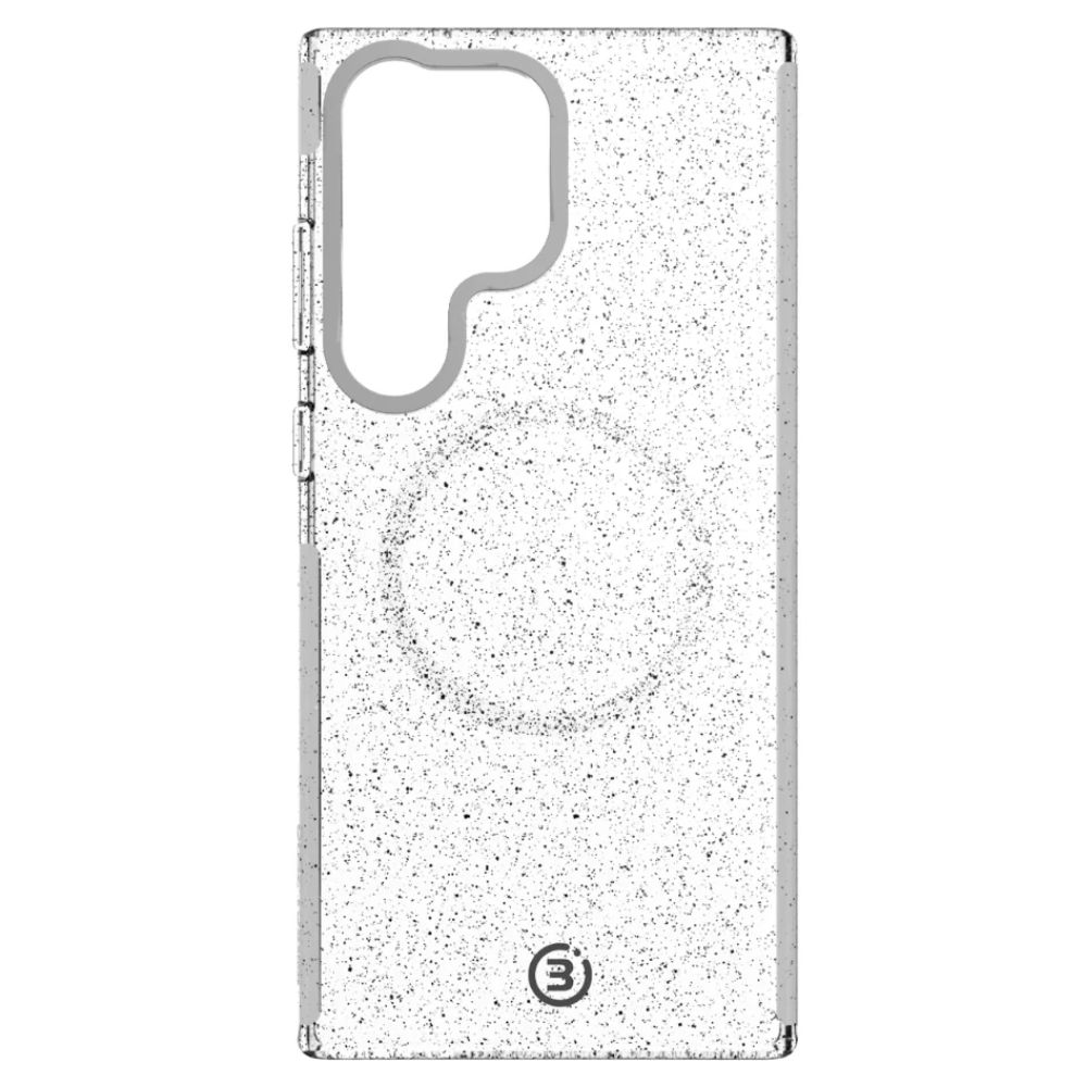 Galaxy S24 Ultra Space MagSafe Case - Clear/Glitter [3sixT Impact Zero] - Image 4