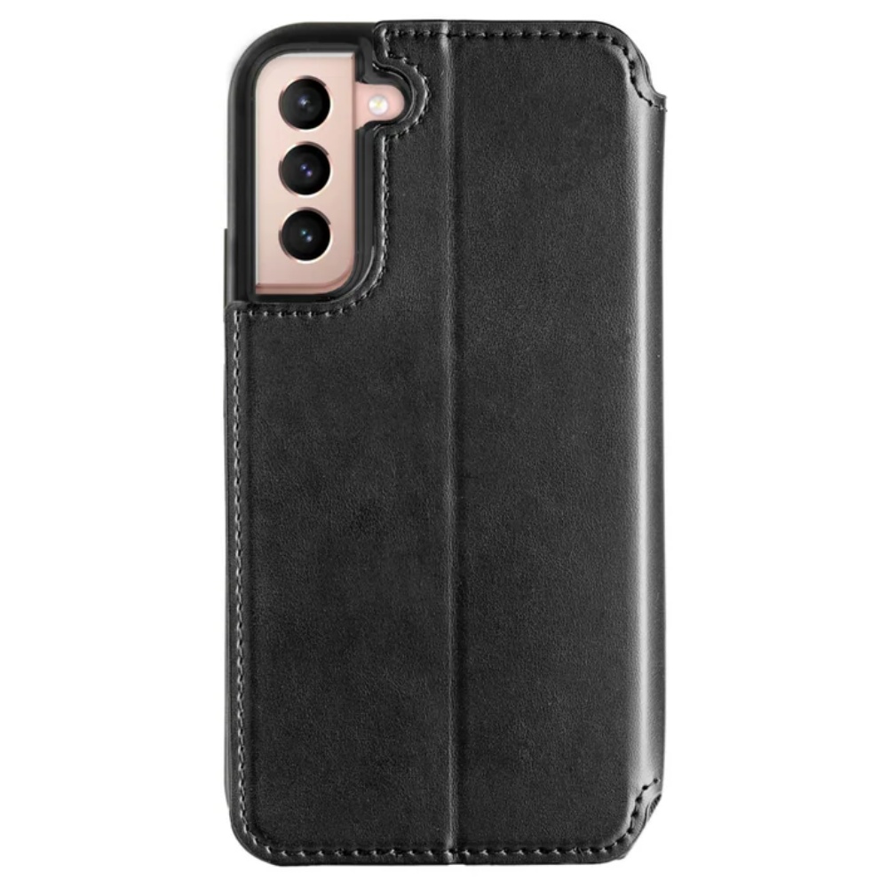 Galaxy S22 Plus Wallet Case – Black [3sixT SlimFolio]