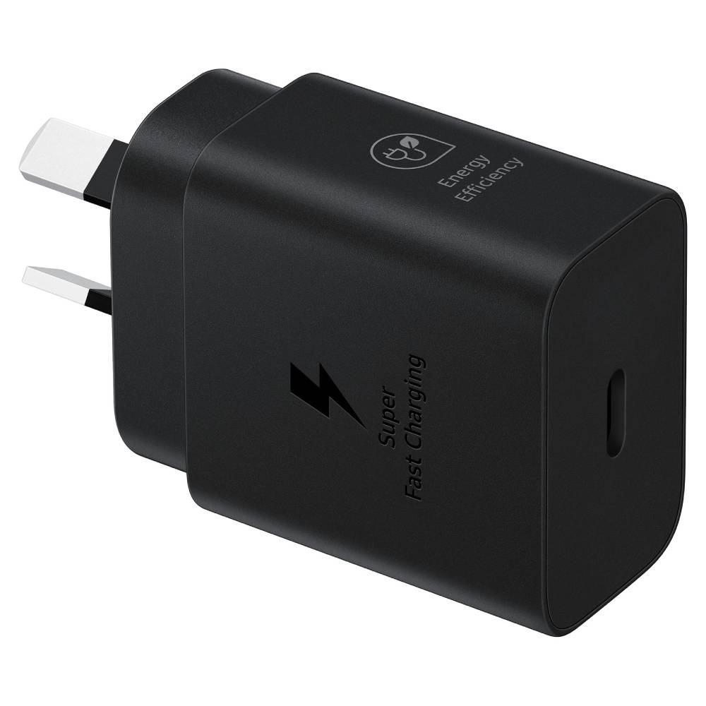 Samsung 25W Power Adapter USB-C (Black) (No Cable)