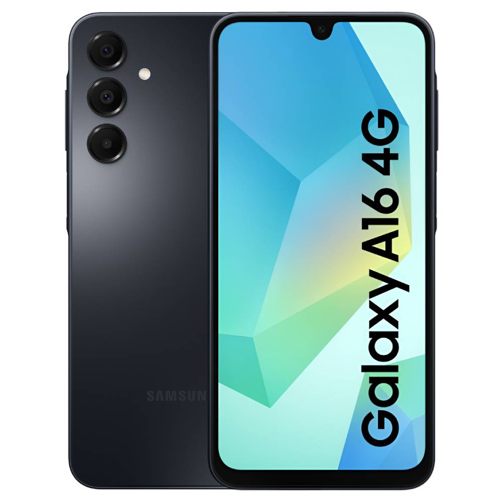 Samsung Galaxy A16 4G (6.7-inch, 4GB RAM+128GB Storage) – Black - Phone Parts Warehouse