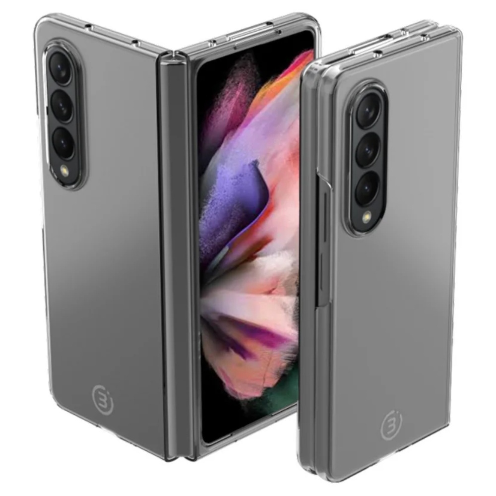 Galaxy Z Fold 4 5G Acrylic Back Case – Clear [3sixT PureFlex]