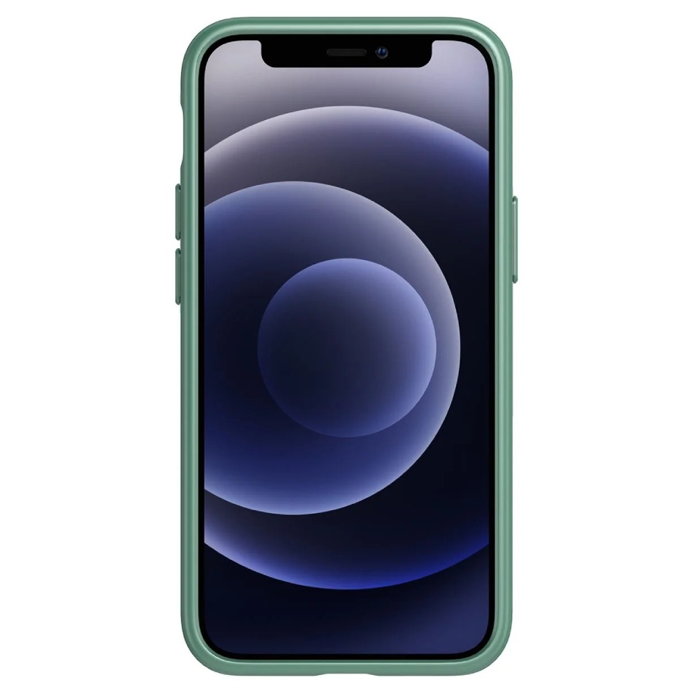 iPhone 12 Mini Liquid Back Case - Green [Tech21 EvoSlim] - Image 2