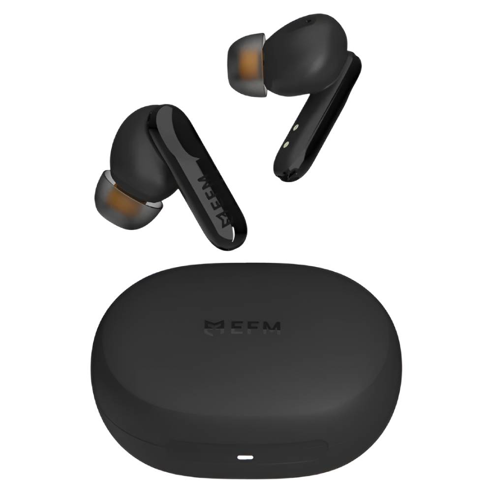 EFM Chicago TWS Earbuds With Advanced Active Noise Cancelling (Black) - Phone Parts Warehouse
