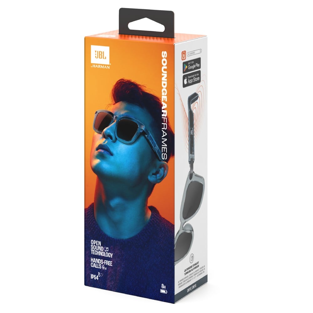 JBL SoundGear Frames Square Glasses (Amber) - Image 7