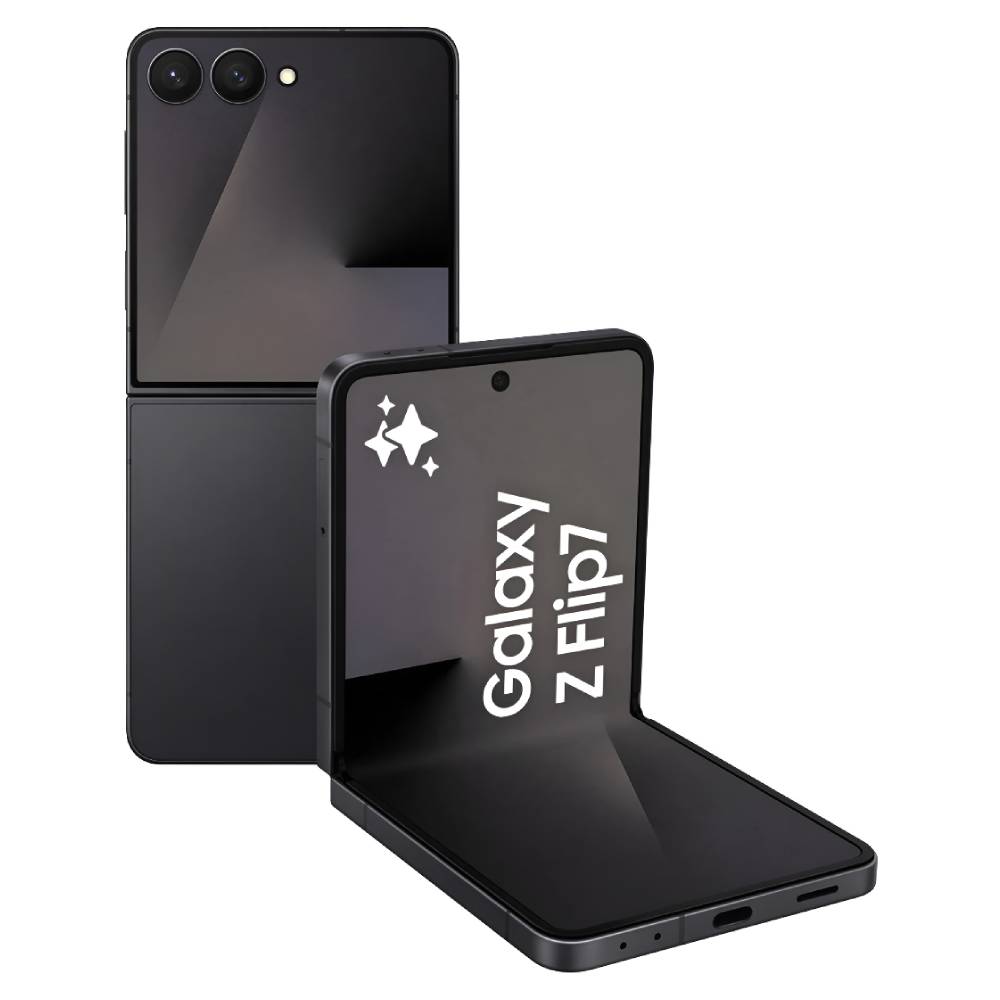 Samsung Galaxy Z Flip 7 5G (6.9-inch, 12GB RAM+256GB Storage) – Jetblack