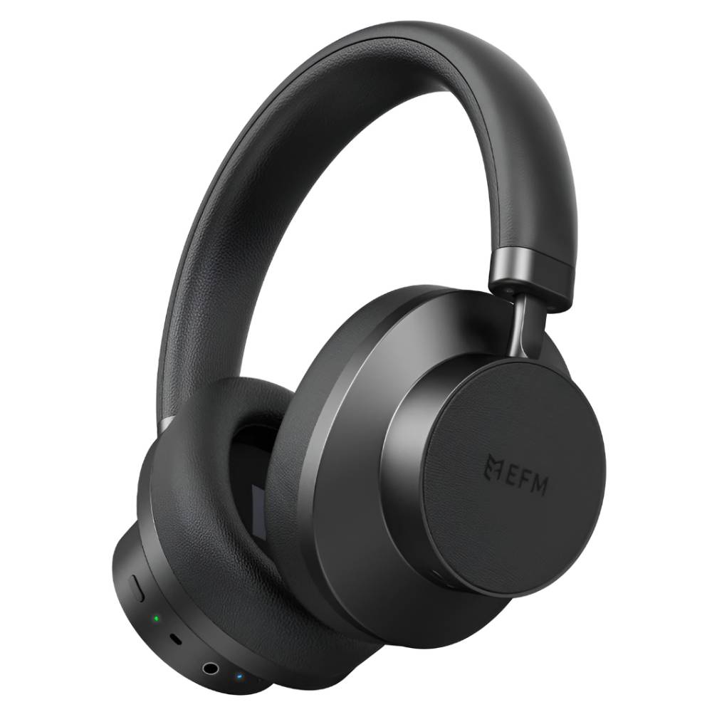 EFM Austin Studio Pro Over Ear Headphones With Hybrid ANC (Black) - Phone Parts Warehouse