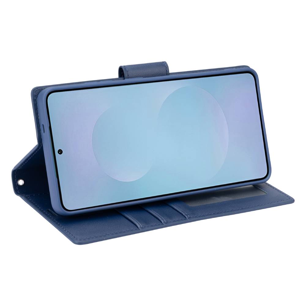 Galaxy A27 5G Wallet Case - Blue [Hanman] - Image 2