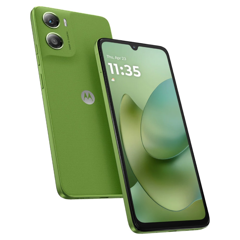 Motorola moto G06 4G (6.88-inch, 4GB RAM+64GB Storage) – Pantone Tendril (Green) - Phone Parts Warehouse
