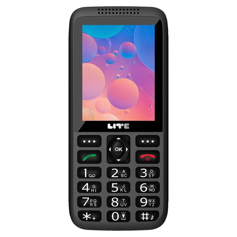 Opel Lite CandyBar 4G (Dual Sim, 2.8-inch, Keypad) – Deep Black - Phone Parts Warehouse