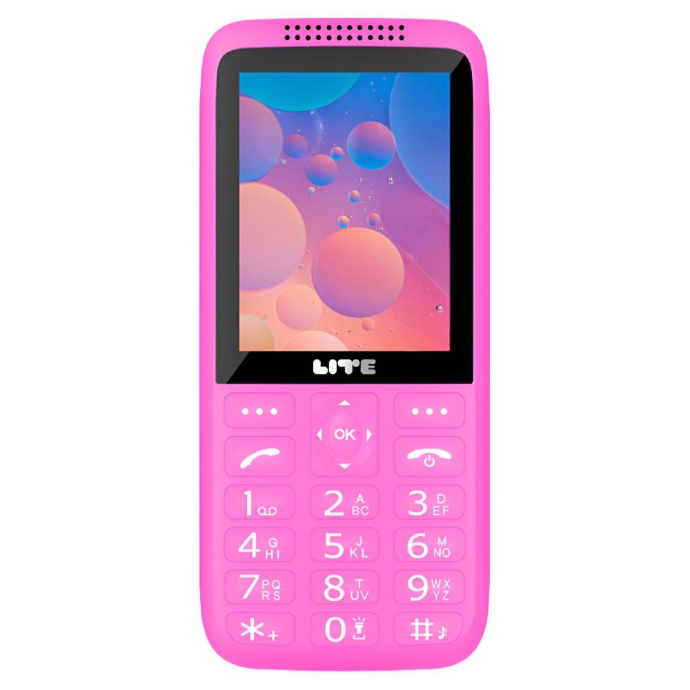 Opel Lite CandyBar 4G (Dual Sim, 2.8-inch, Keypad) – Electric Fuchsia - Phone Parts Warehouse