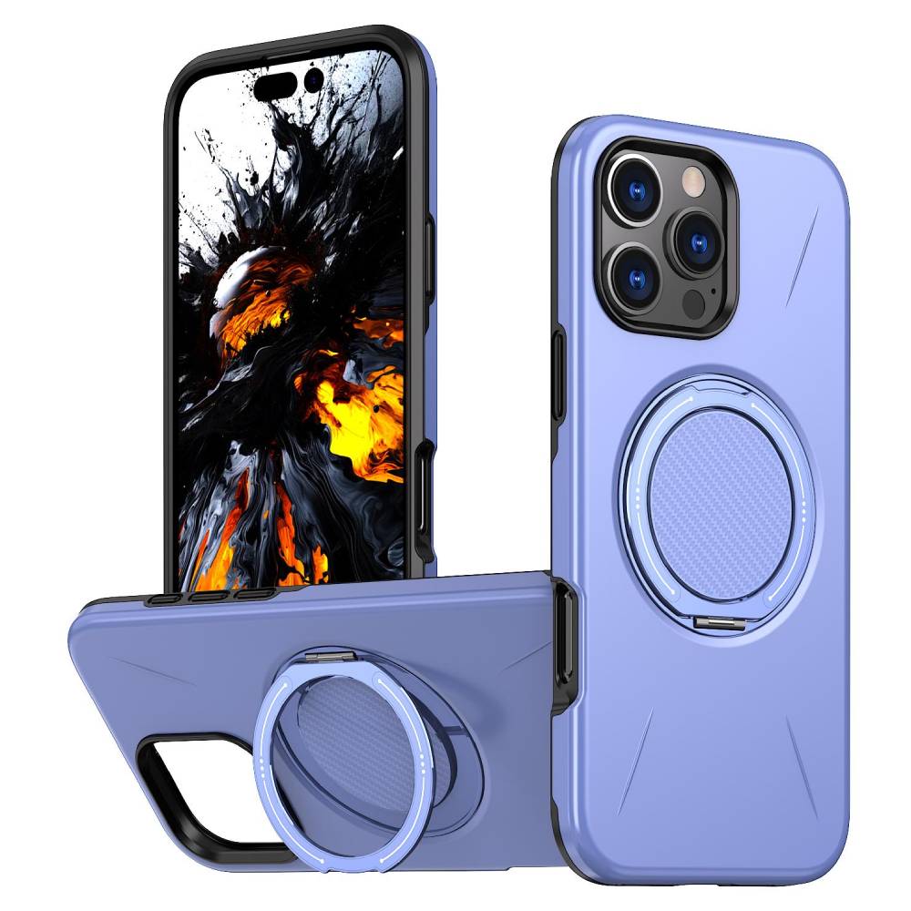 iPhone 16 Pro Max Spin Grip MagSafe Case – Purple - Phone Parts Warehouse