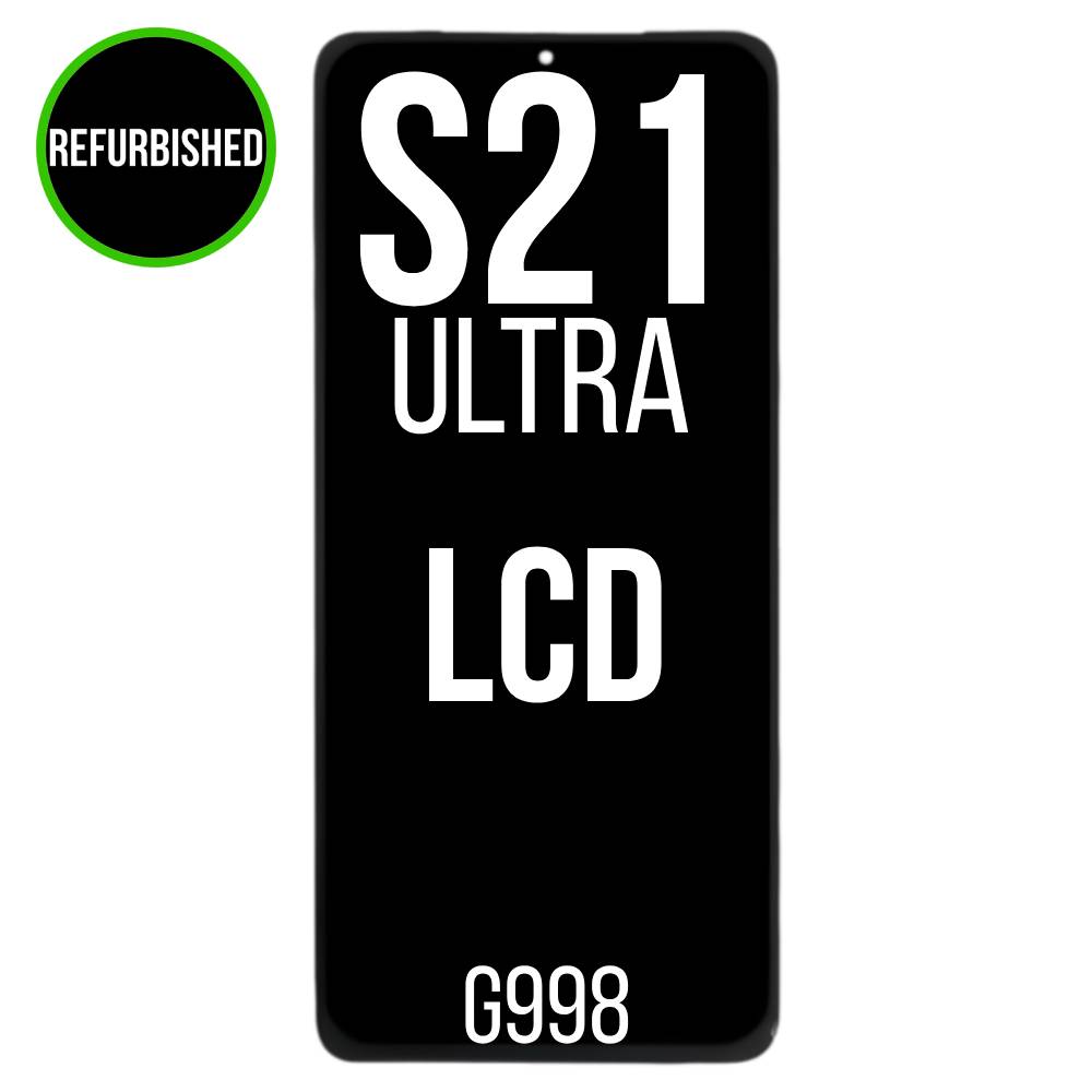 Galaxy S21 Ultra (G998) Refurbished LCD Display Black - Phone Parts Warehouse