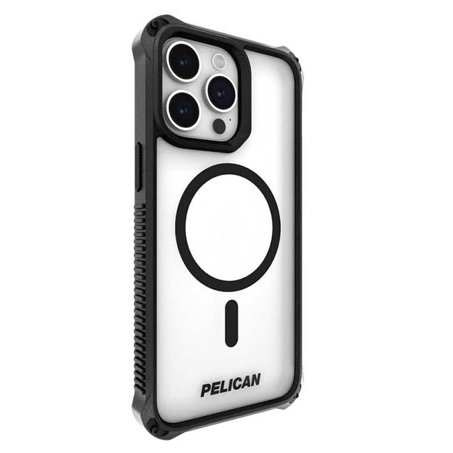 Pelican Guardian Rogue Case (Suits iPhone 15 Pro Max) - Clear Black - Image 3