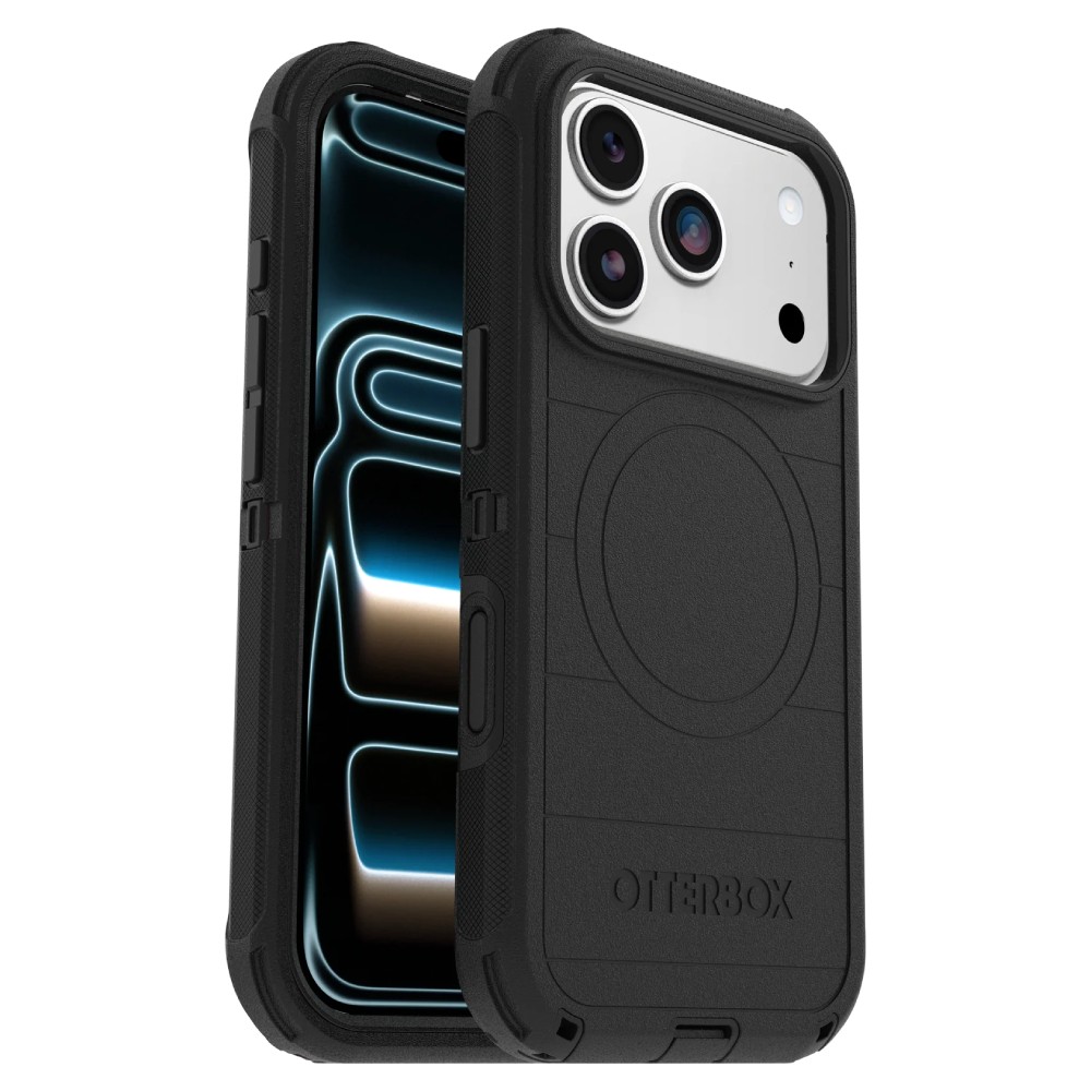 OtterBox Defender Pro Magsafe Case (Suits iPhone 18 Pro/ 17 Pro) – Black - Phone Parts Warehouse
