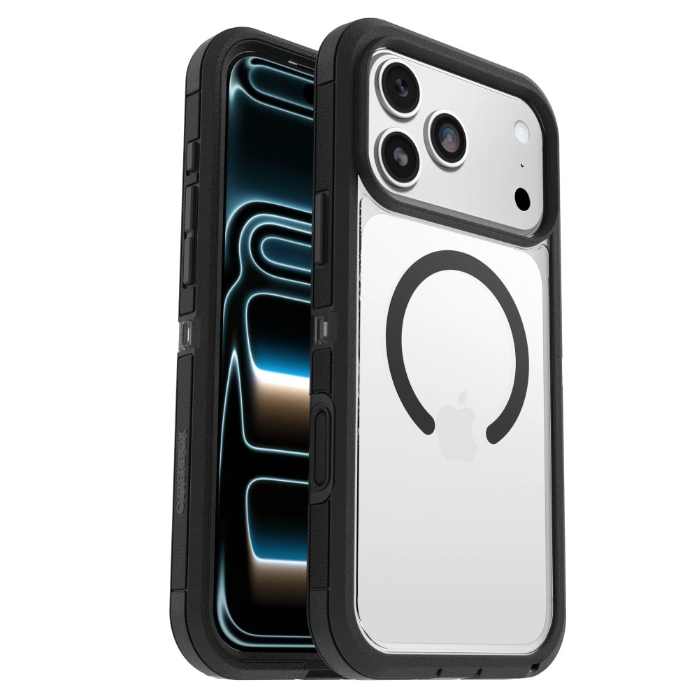 OtterBox Defender Pro XT Magsafe Case (Suits iPhone 18 Pro Max/ 17 Pro Max) – Clear/Black - Phone Parts Warehouse