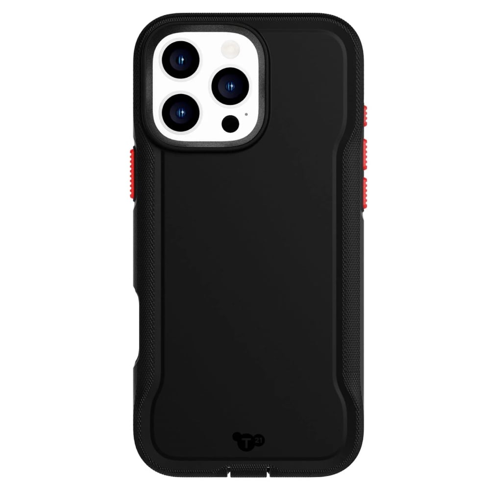 iPhone 16 Pro Max Symmetry Magsafe Case - Black [Tech 21 EvoPro] - Image 1
